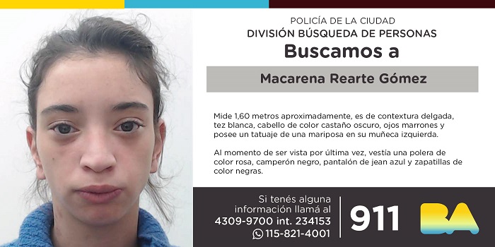 BUSCAN A MACARENA